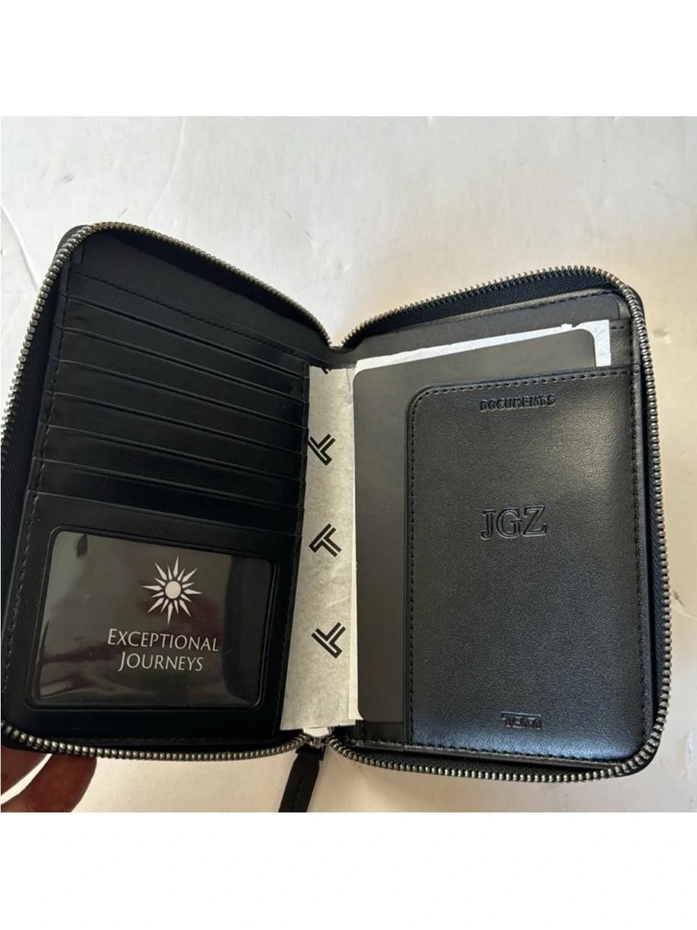 Tumi Zip around passport wallet